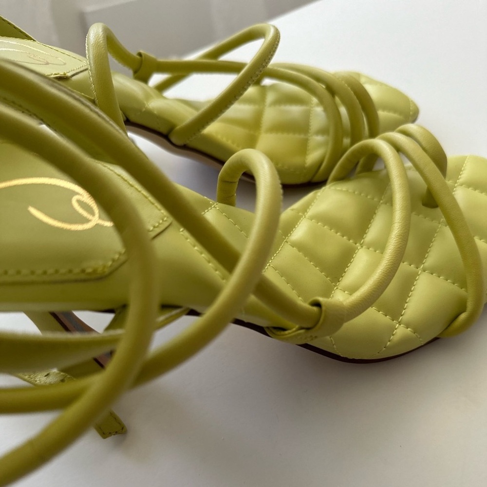 Sam Edelman Women's Heeled Sandal size 9 Kiwi NWT - Picture 5 of 10